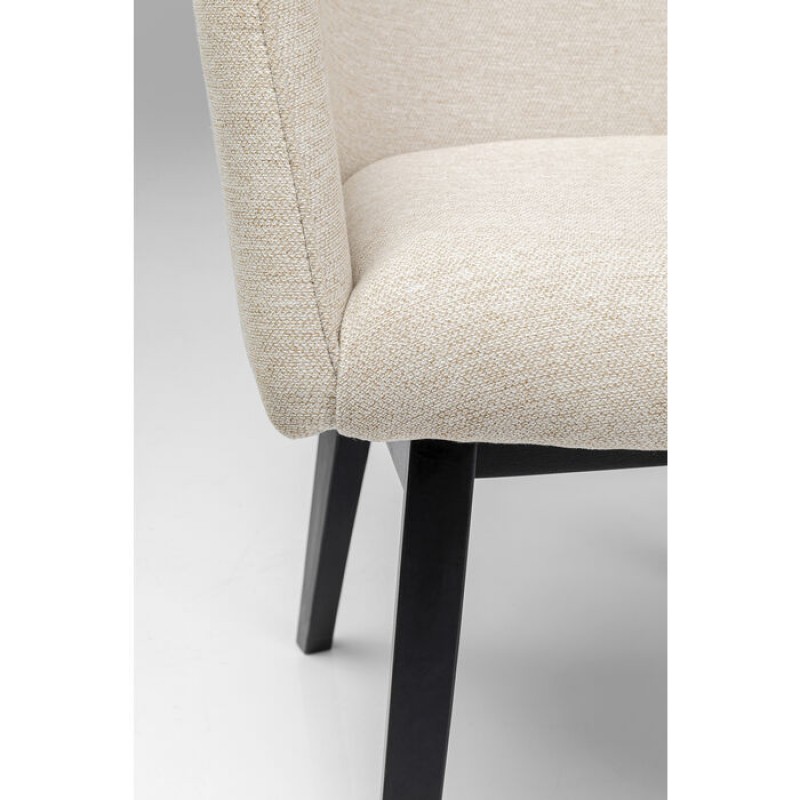 Chair with Armrest Modino Cream